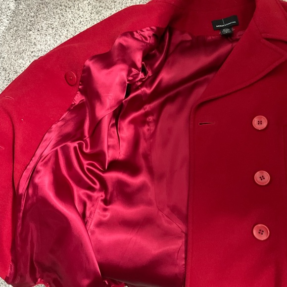 Double breasted pea coat style blazer - Picture 7 of 10